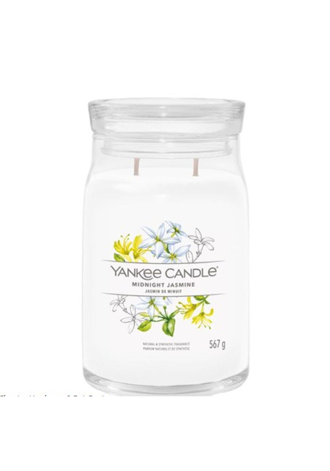 Yankee Candles Signature Large Jar Midnight Jasmine 1 Shaws Department Stores