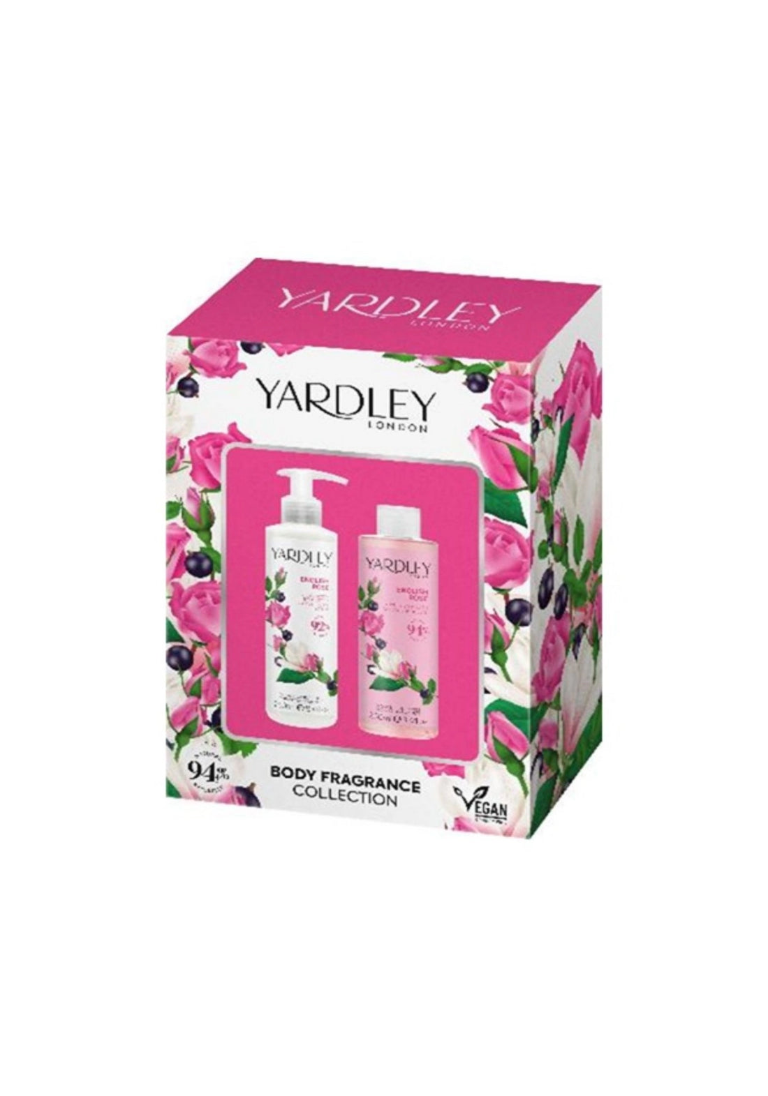 English Rose 2pc Body Gift Set - No Colour
