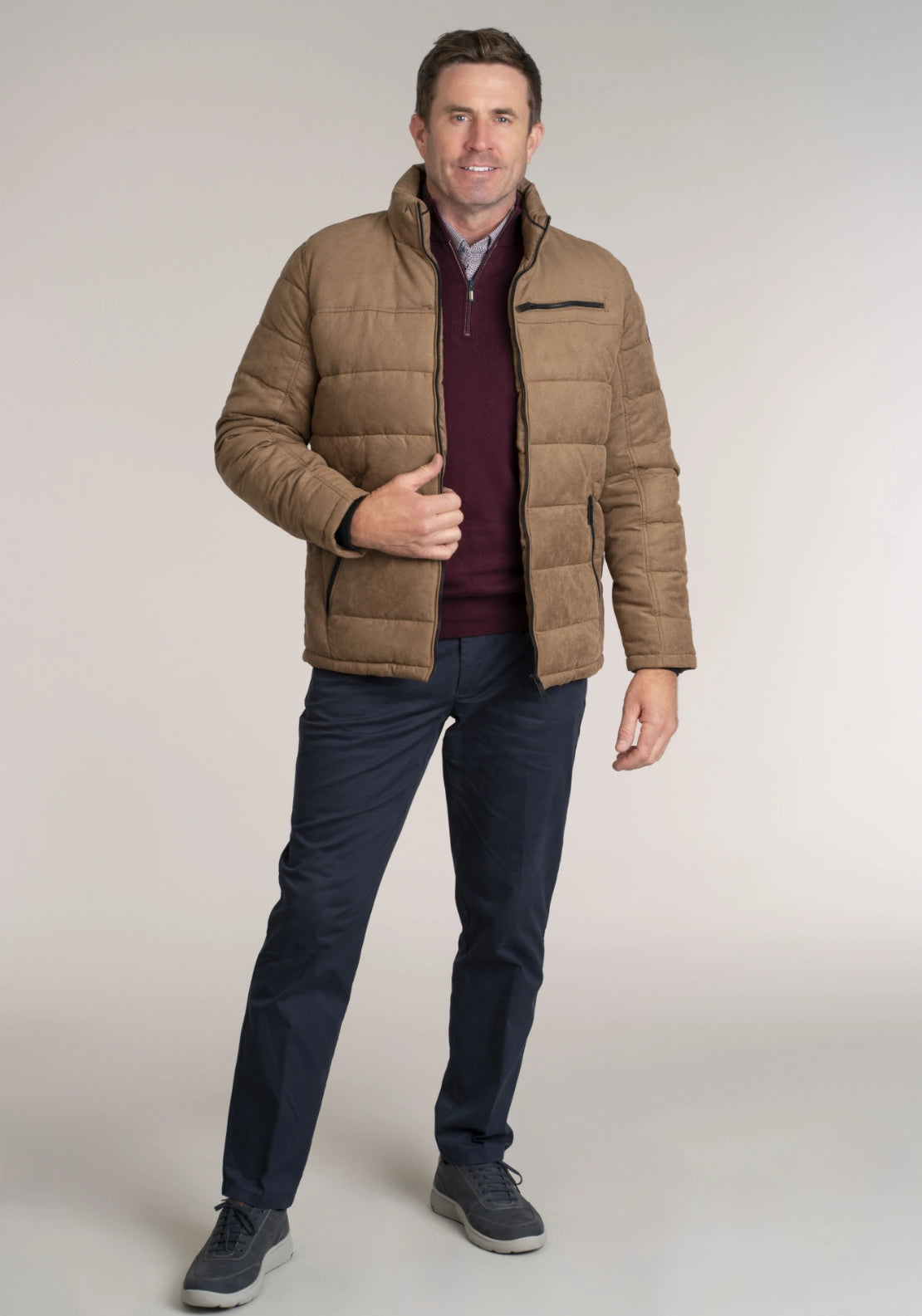 Yeats Short Jacket - Beige 4 Shaws Department Stores