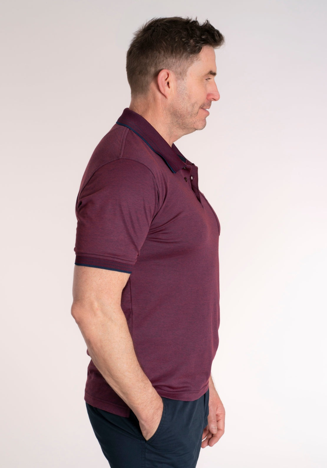 Yeats Yesil Polo - Red 3 Shaws Department Stores