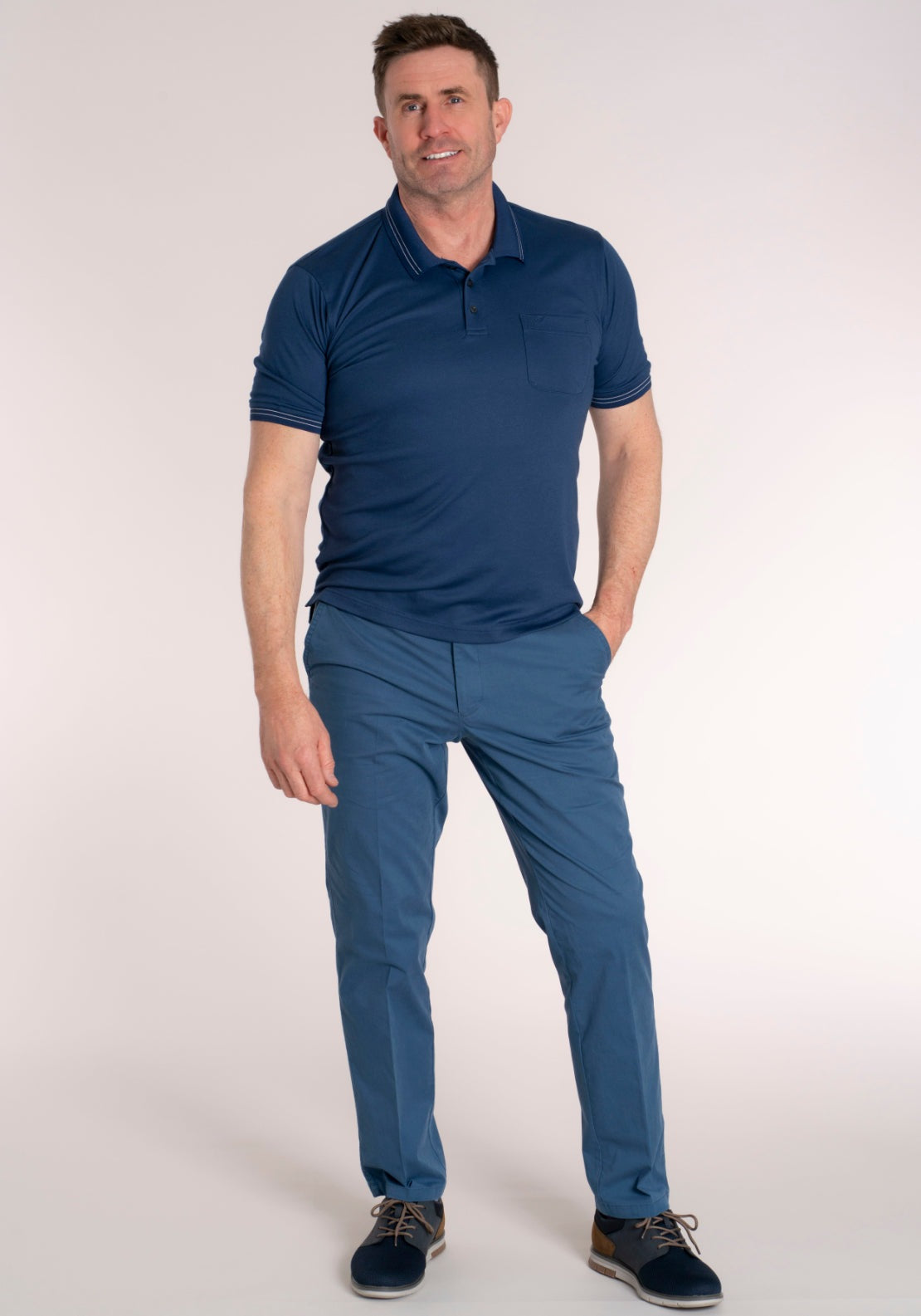 Yeats Yesil Polo - Navy 6 Shaws Department Stores
