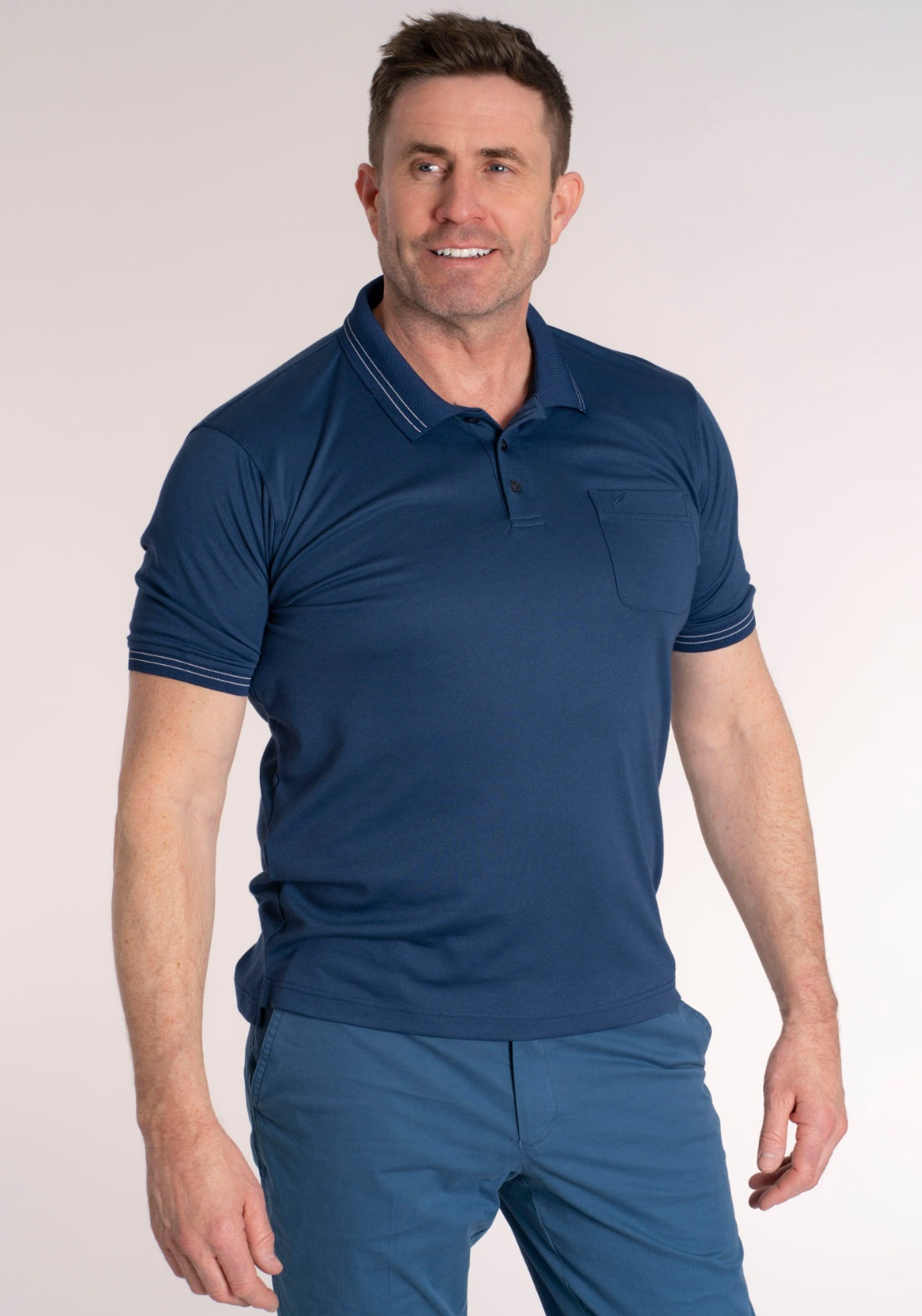 Yeats Yesil Polo - Navy 1 Shaws Department Stores