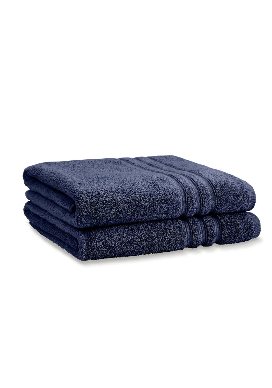 Catherine Lansfield 100% Cotton Zero Twist Towel 450gsm - Blue 5 Shaws Department Stores