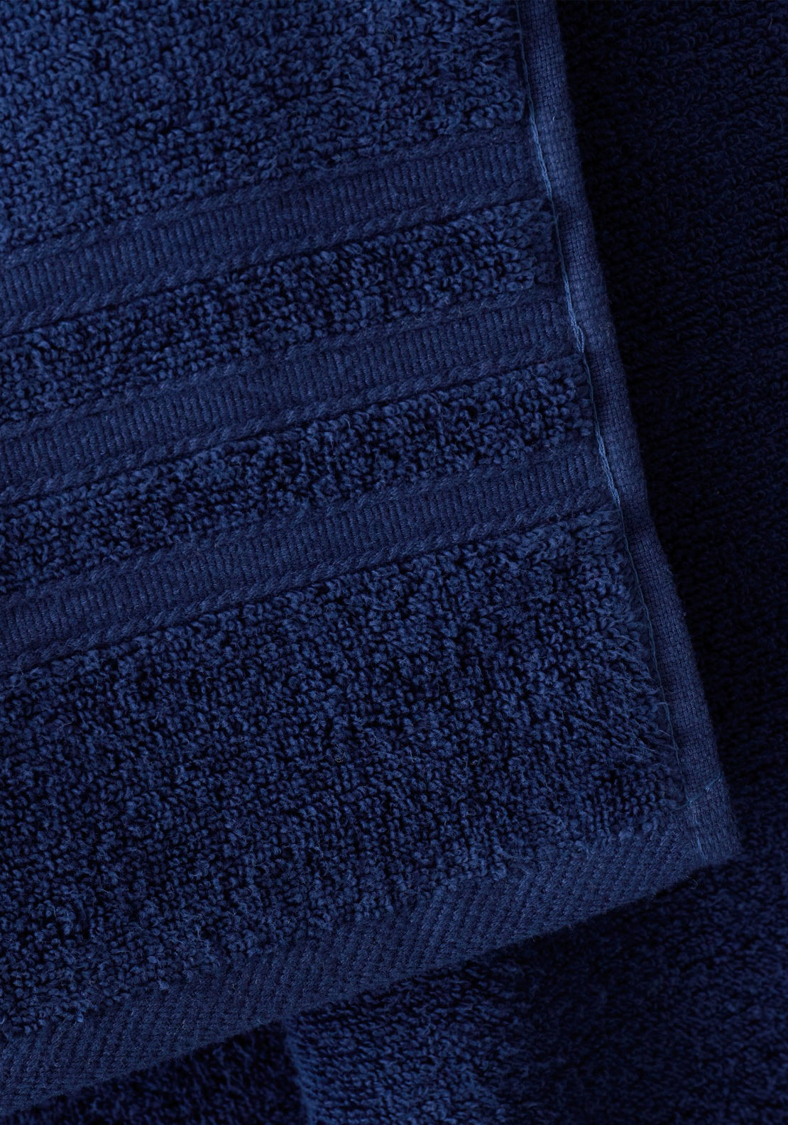 Catherine Lansfield 100% Cotton Zero Twist Towel 450gsm - Blue 3 Shaws Department Stores