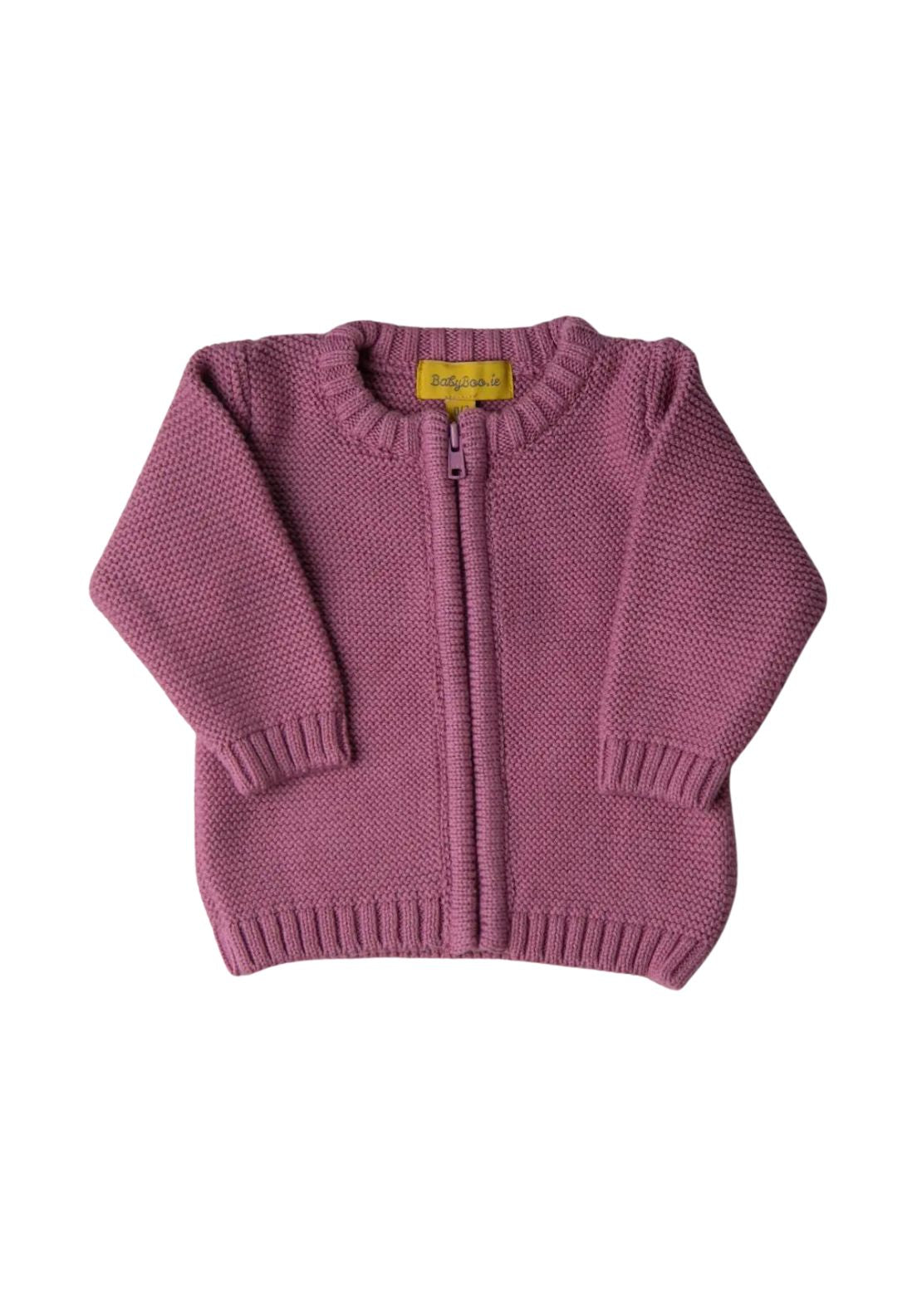 Babyboo Zipped Cardigan - Pink 1 Shaws Department Stores