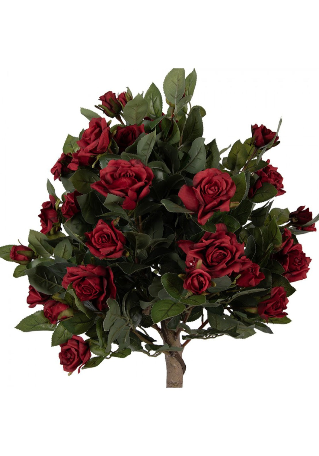 Clayre &amp; Eef Decoration Rose Tree - Red/green 2 Shaws Department Stores