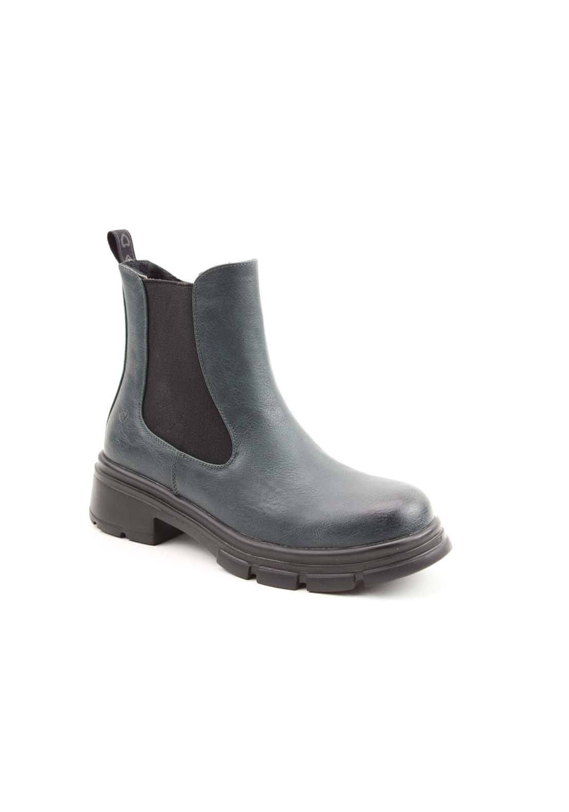 Heavenly Feet Remy Litesole Gusset Boot - Ocean 1 Shaws Department Stores