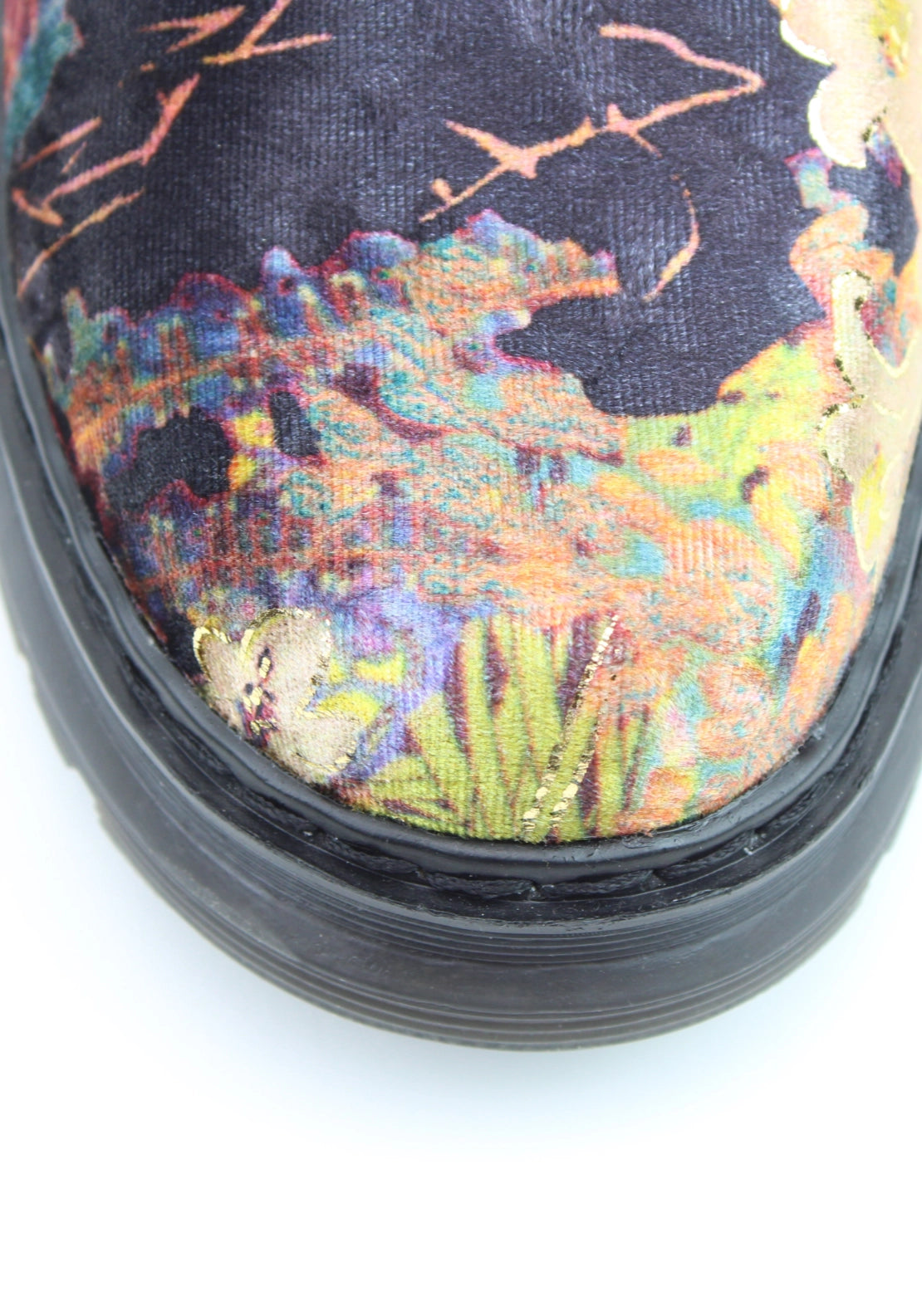 Lotte Print Laced Boot - Black