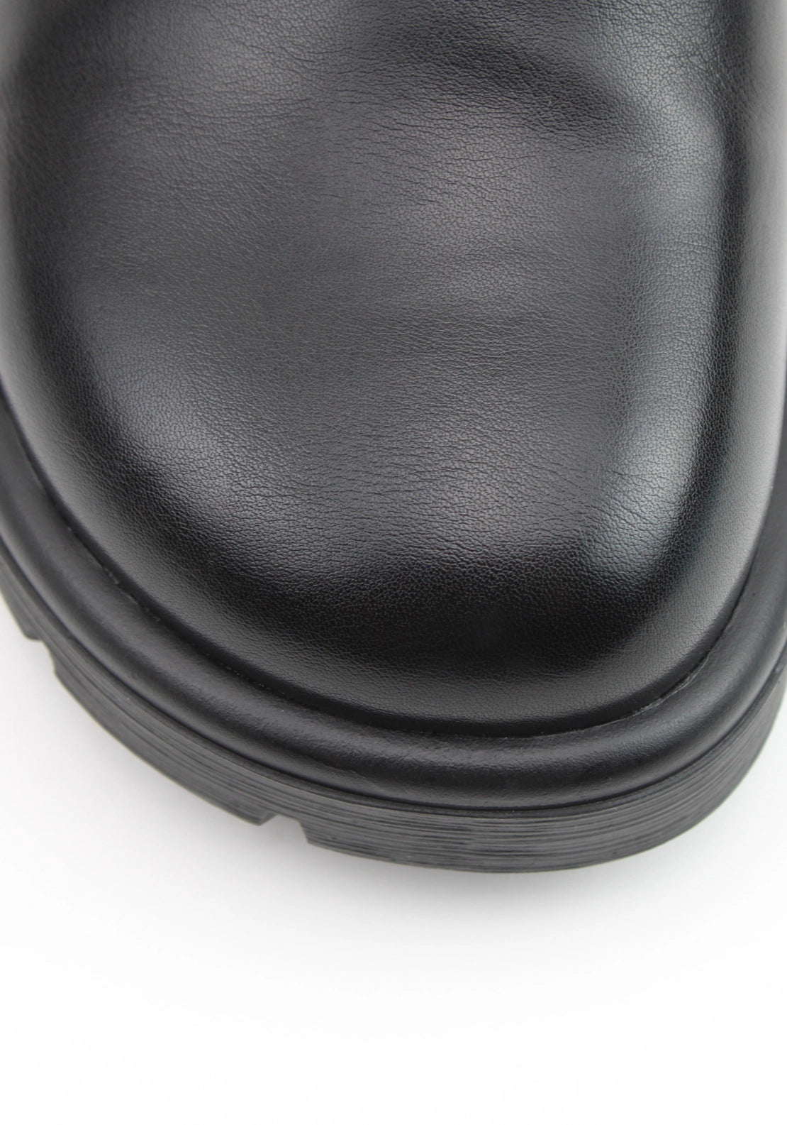 Chunky Buckle Boot - Black