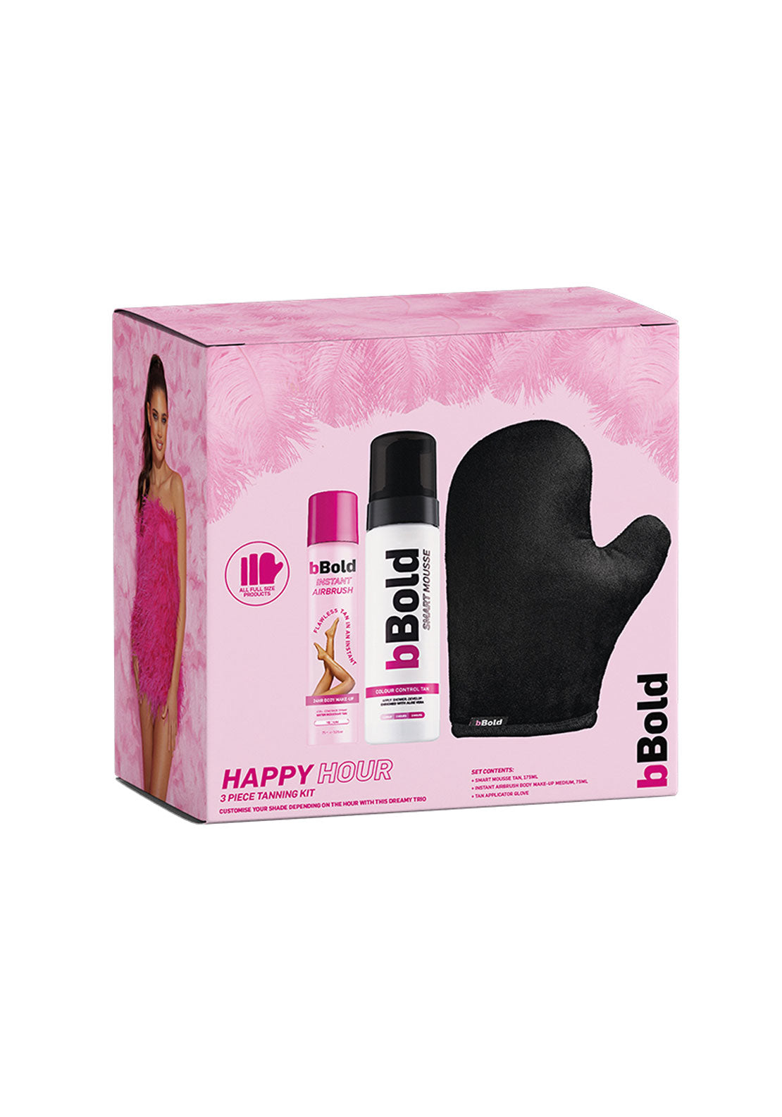 Happy Hour 3 Piece Tanning Gift Set