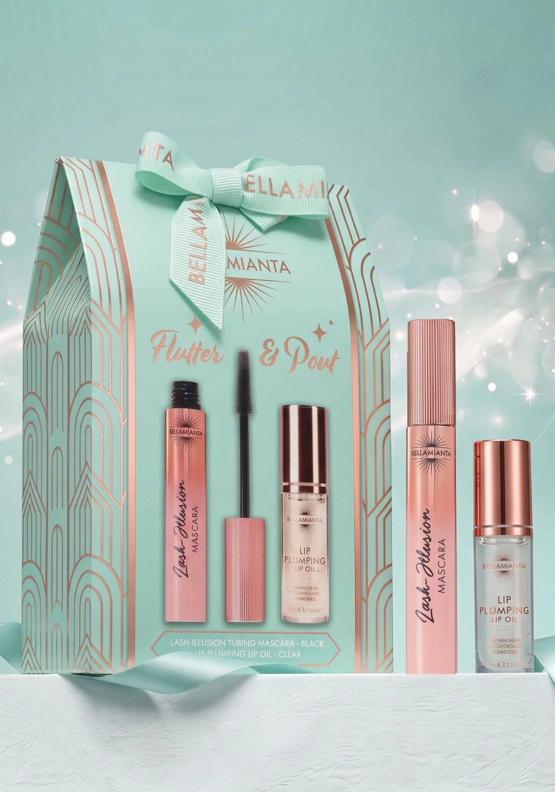 Bellamianta Flutter &amp; Pout Eye &amp; Lip Kit - Flutter&amp;pout 2 Shaws Department Stores