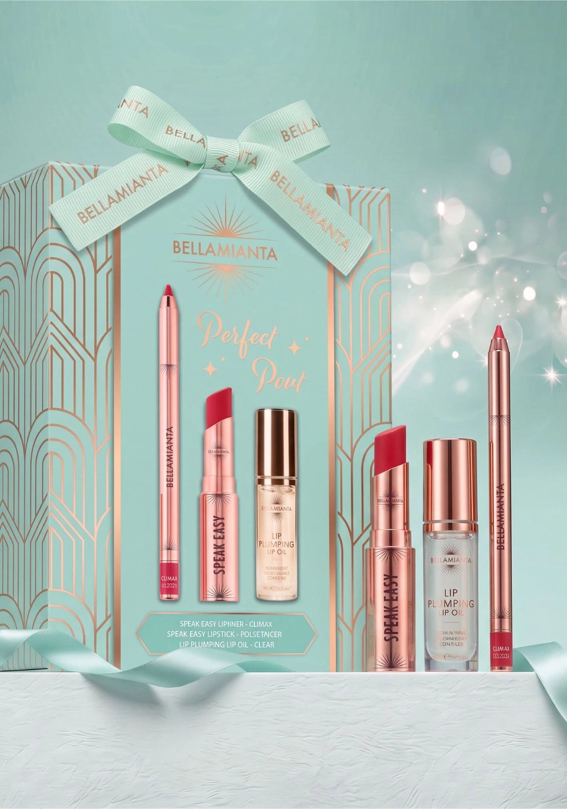Bellamianta Perfect Pout Lip Kit - Pulse Racer 2 Shaws Department Stores