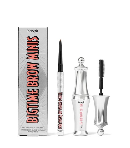 Benefit Bigtime Brow Minis Value Set-Shade 4 Warm Deep Brown 1 Shaws Department Stores