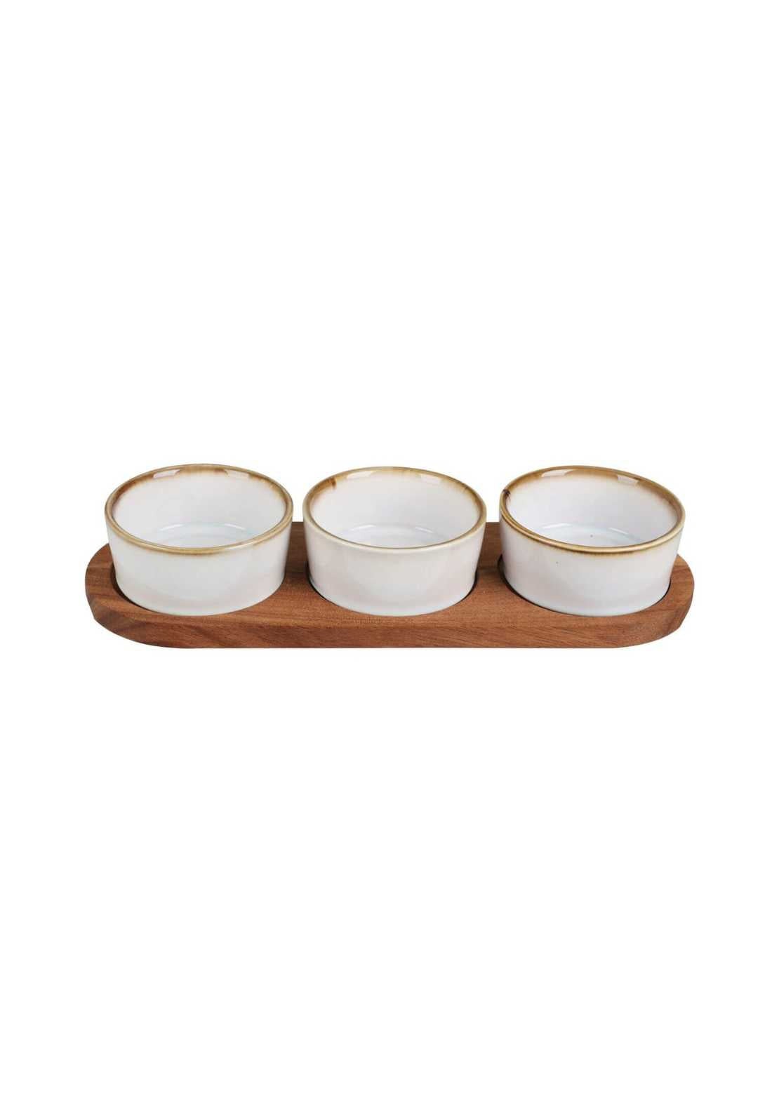 The Home Set of 3 Bowls on Serving Dish 1 Shaws Department Stores