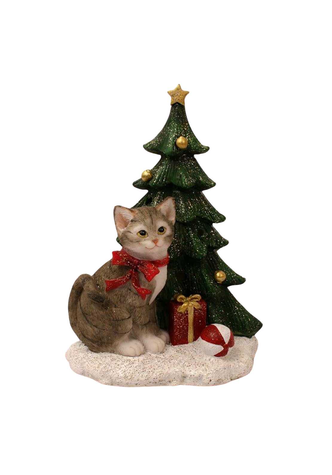 The Home Christmas Cat With Christmas Tree 1 Shaws Department Stores