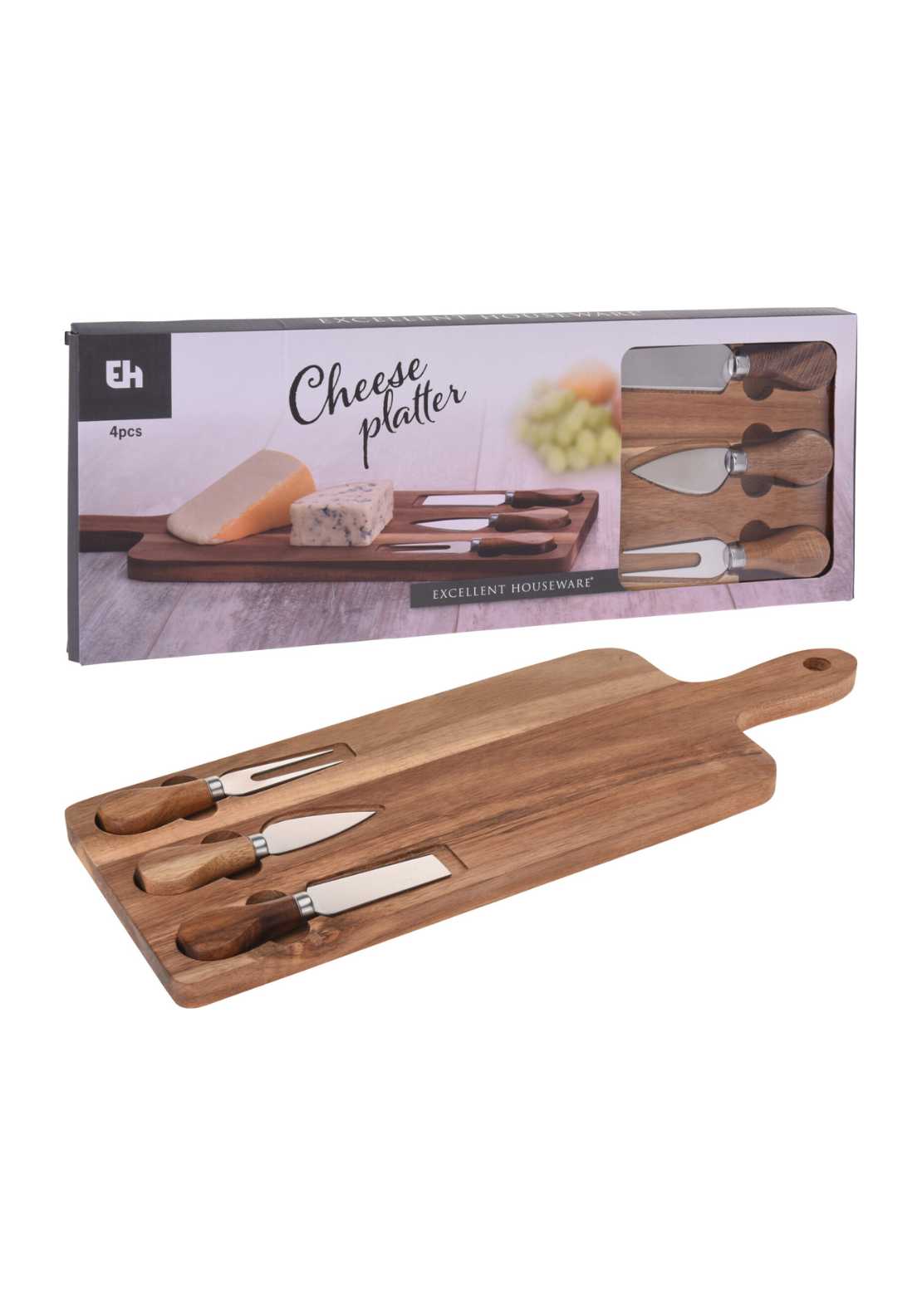 The Home Collection 3 Cheese Knives Board Set 1 Shaws Department Stores