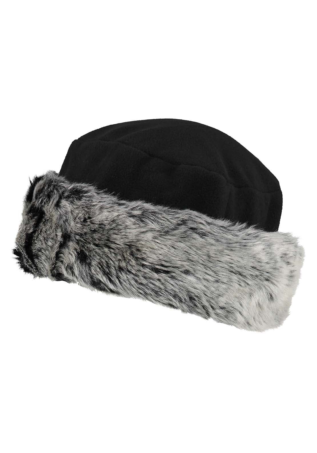Boardmans Fleece Cuff Hat - Black 1 Shaws Department Stores