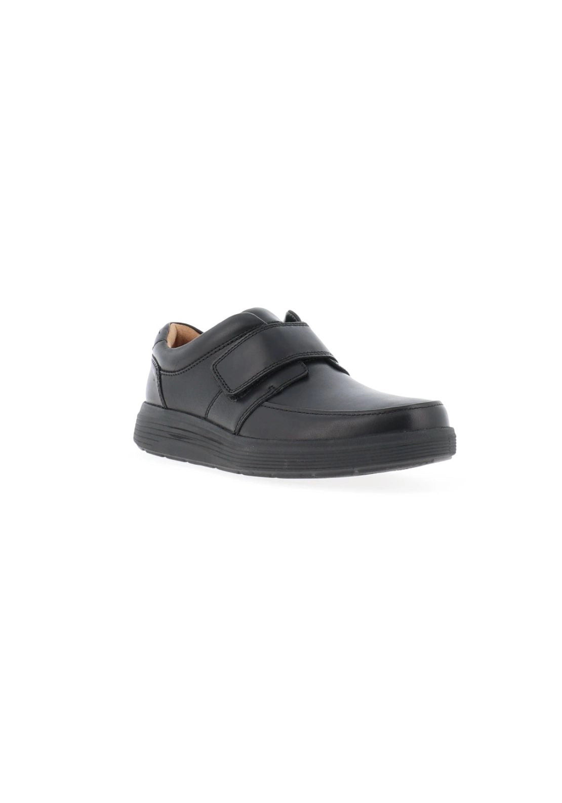 Un Abode Strap Casual Shoe - Black