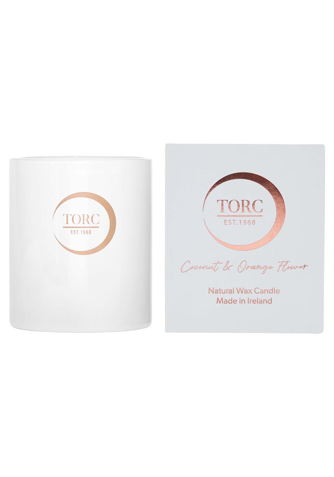 Torc Candles Signature Tumbler Coconut &amp; Orange Flower 1 Shaws Department Stores