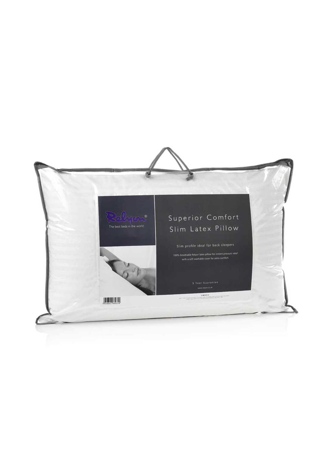 Relyon Natural Superior Comfort Slim Latex Pillow 1 Shaws Department Stores