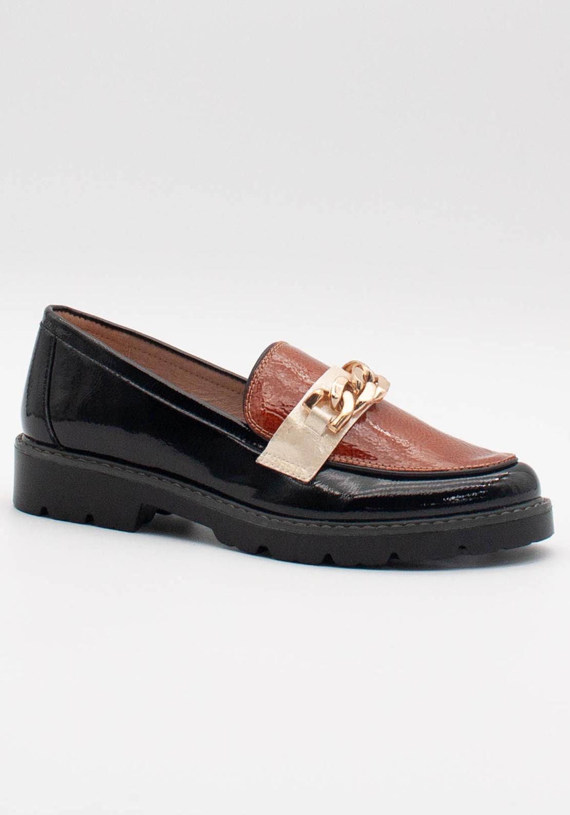 Zanni &amp; Co Daqia Shoe - Toffee Licorice 1 Shaws Department Stores