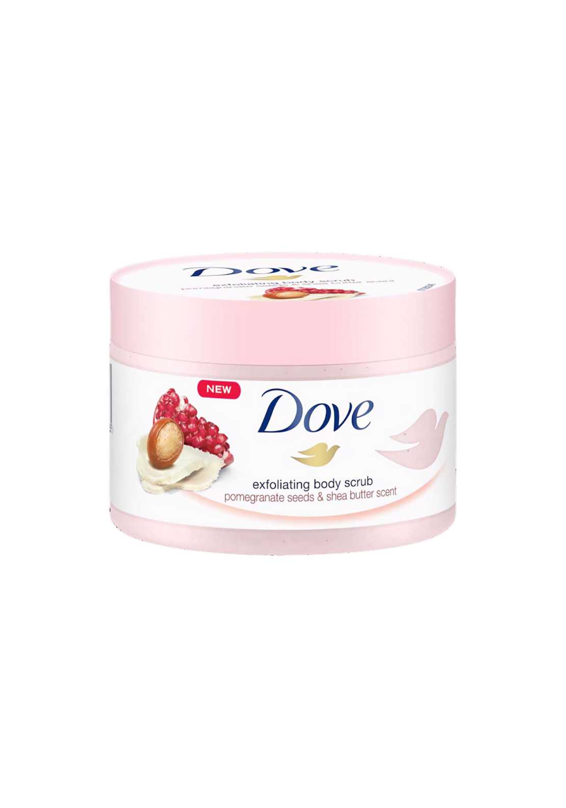 Dove Pomegranate Seeds &amp; Shea Butter Body Scrub 1 Shaws Department Stores