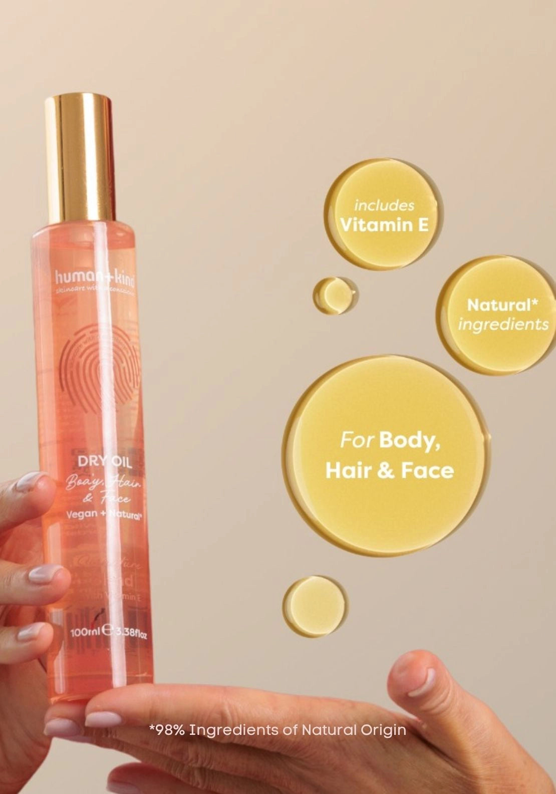 Dry Oil Signature Blend for Body, Hair &amp; Face - No Colour