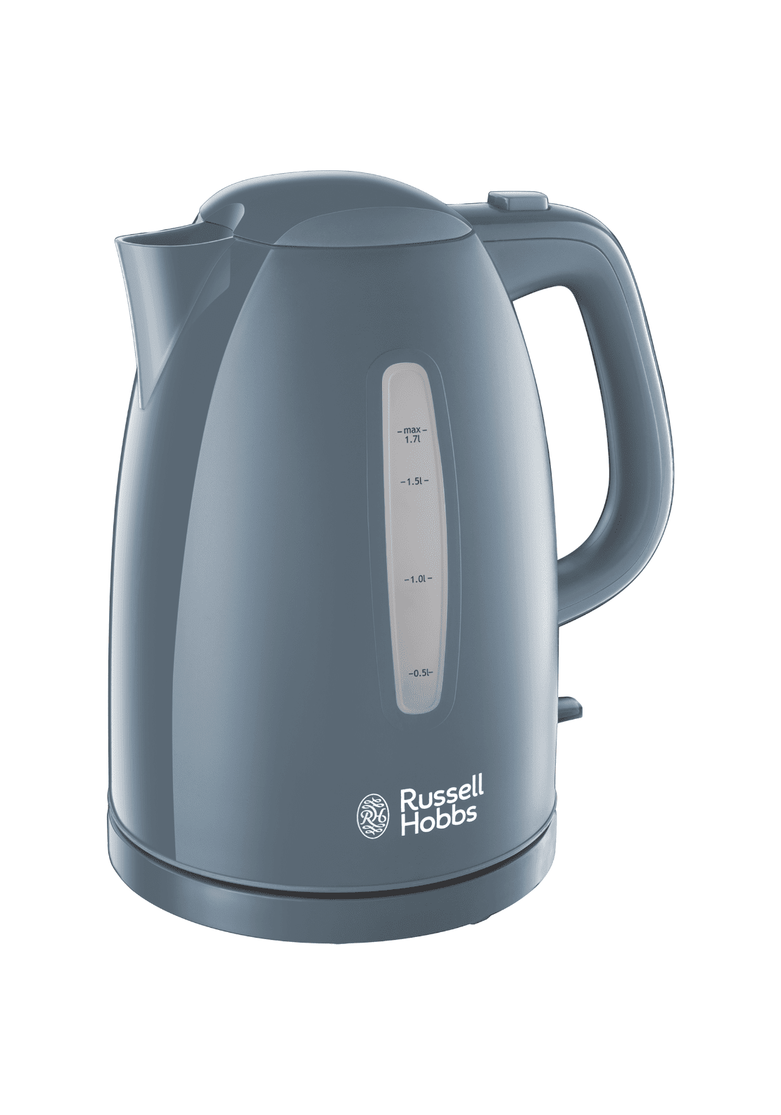 Russell Hobbs Textures Kettle - Grey - Grey 1 Shaws Department Stores