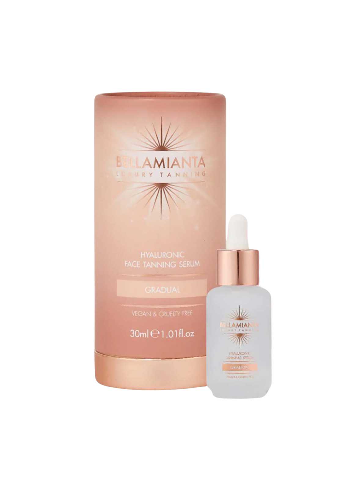 Bellamianta Gradual Hyaluronic Face Tanning Serum 30ml 1 Shaws Department Stores