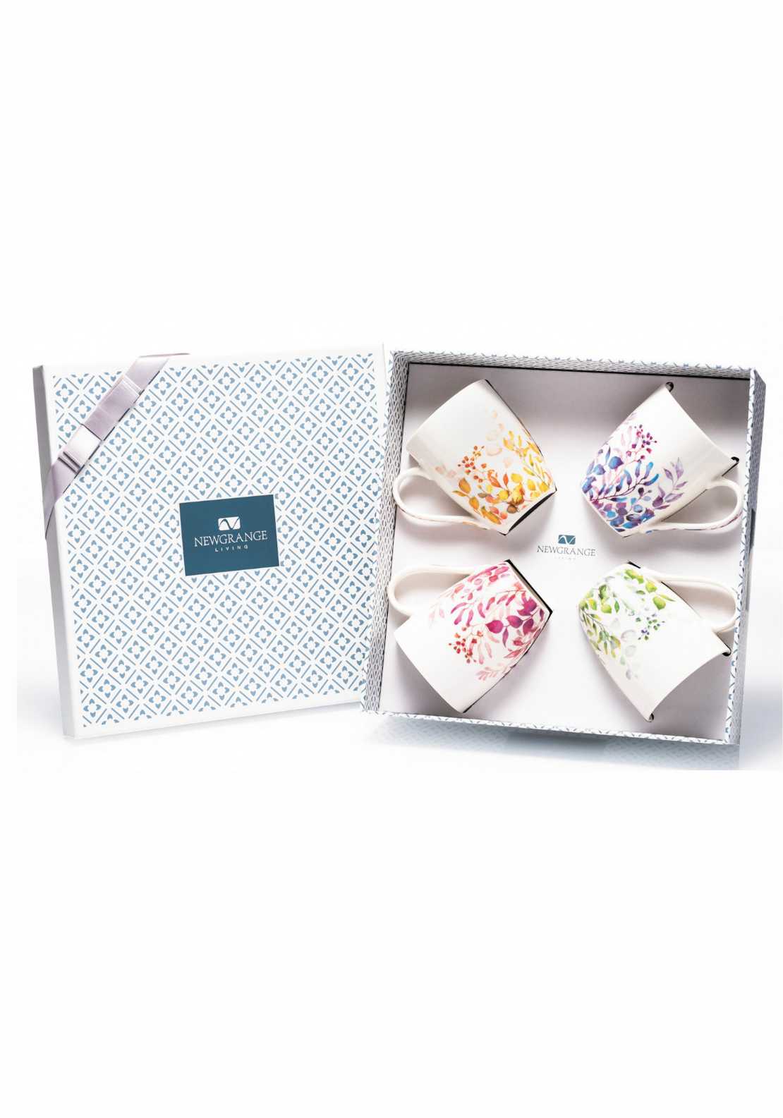 Newgrange Living Floral Bone China Mug Set 4 1 Shaws Department Stores