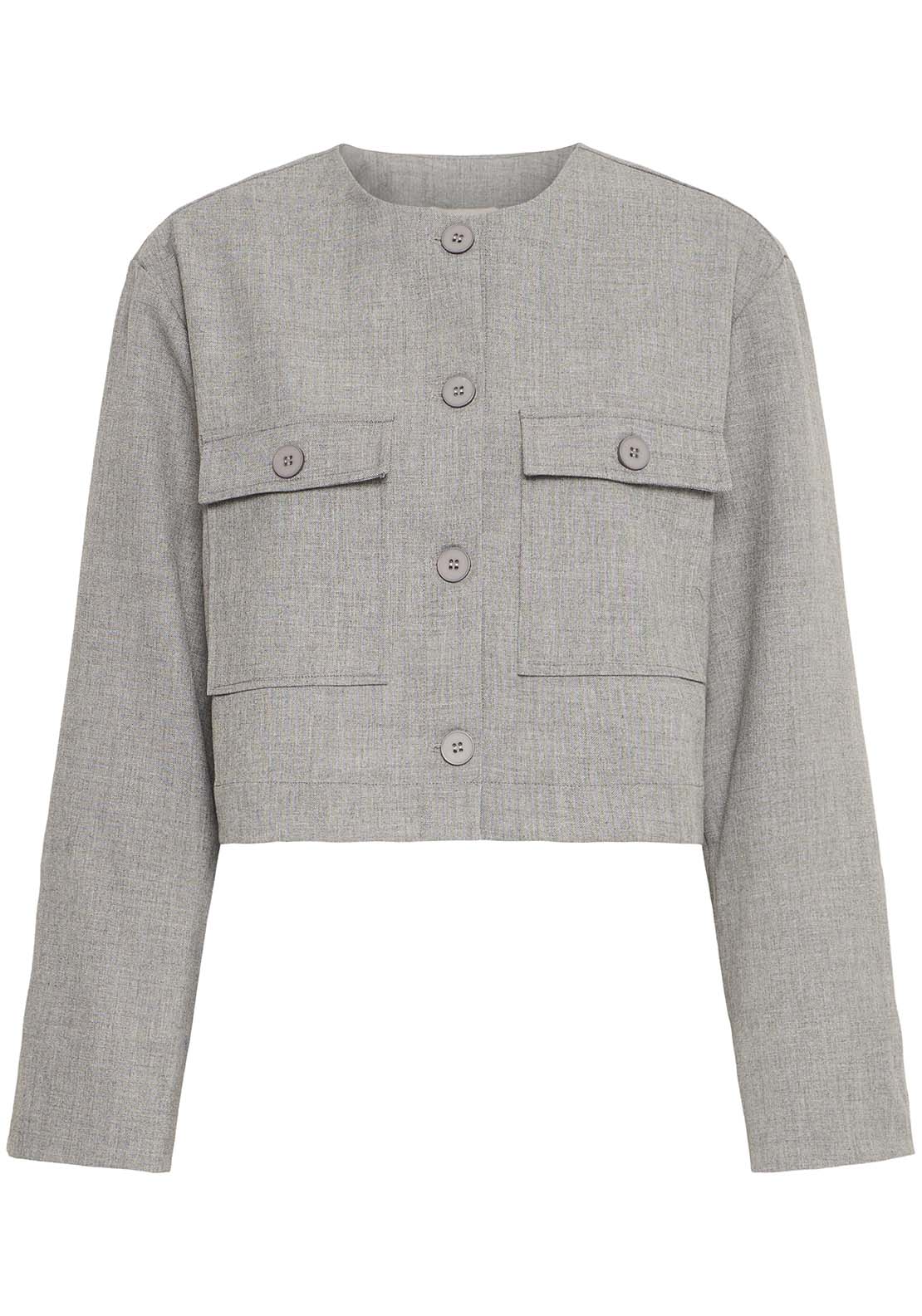 Fransa Blazer - Brown 6 Shaws Department Stores