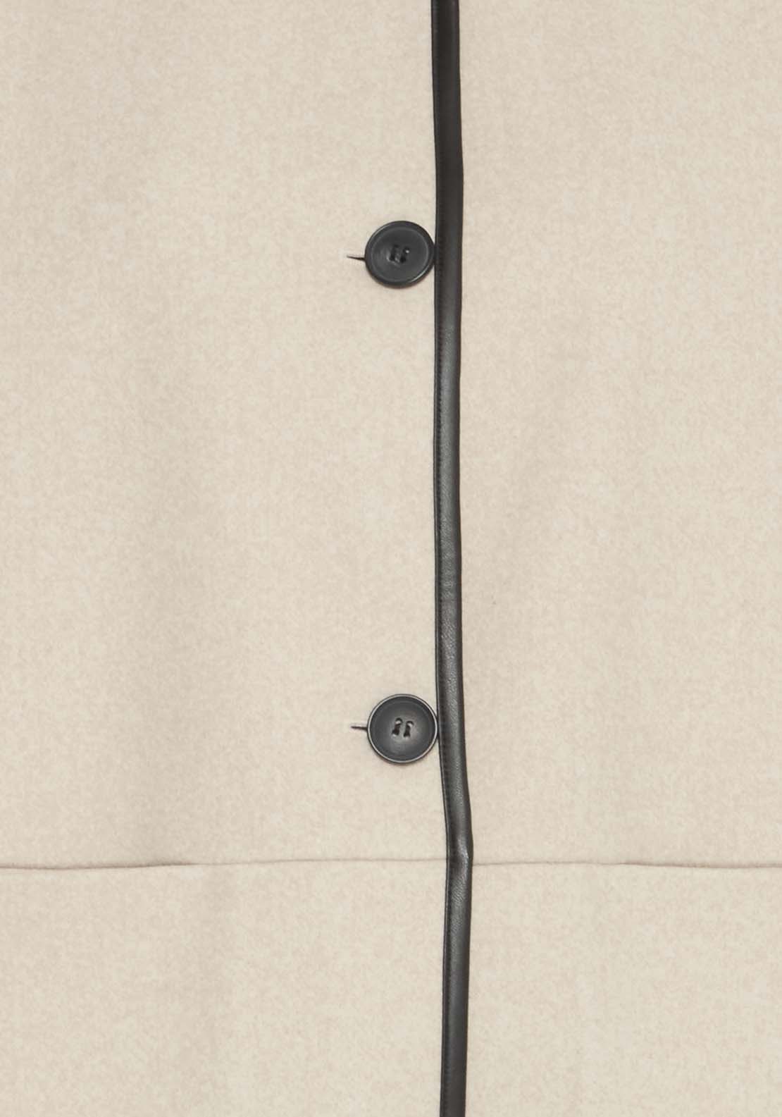 Fransa Button Front Jacket - Green 4 Shaws Department Stores