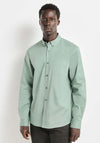 Stretch fabric dress shirt - Green