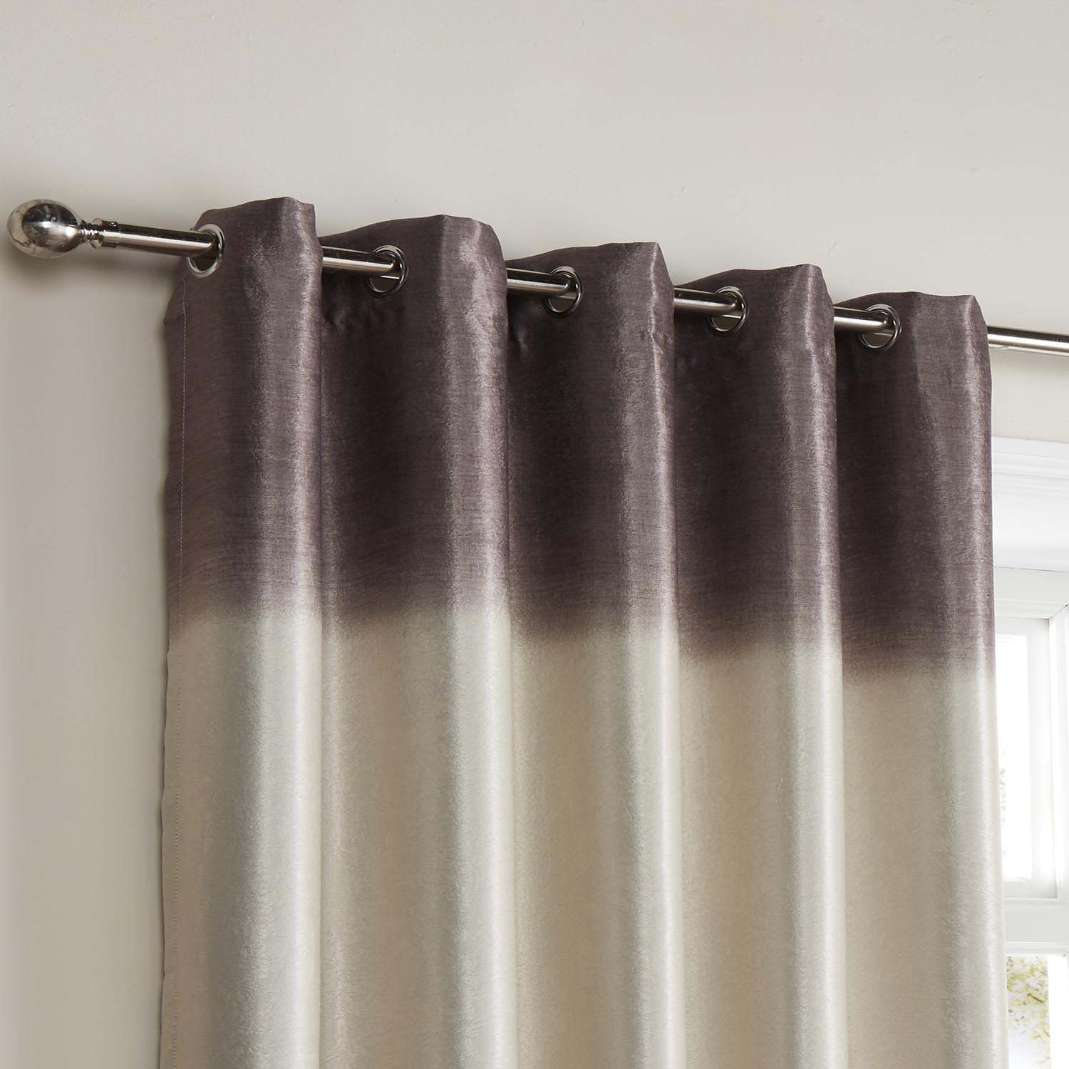 The Home Collection Harvard Strata Chocolate Curtains 2 Shaws Department Stores