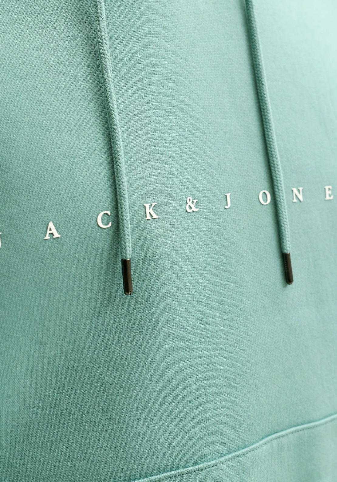 Jack &amp; Jones Logo Sweatshirt Hoodie - Blue 4 Shaws Department Stores