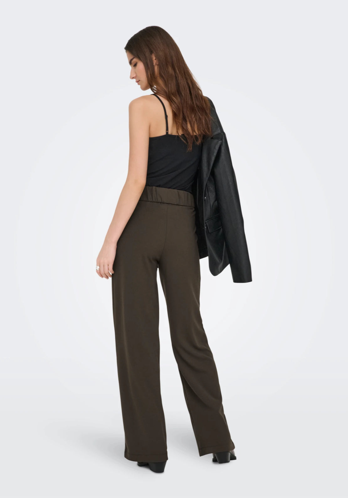 Jdy Geggo Wide Pant - Brown 2 Shaws Department Stores