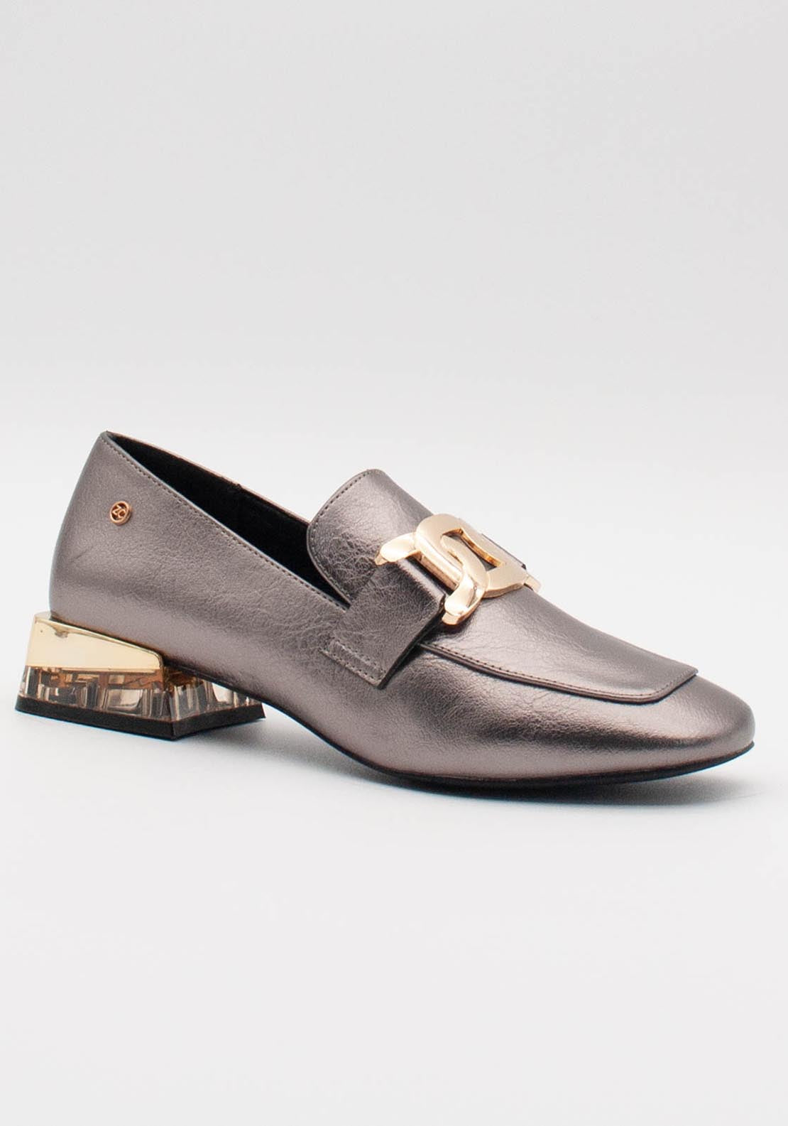 Zanni &amp; Co Laocai Loafer - Iron Shimmer 1 Shaws Department Stores