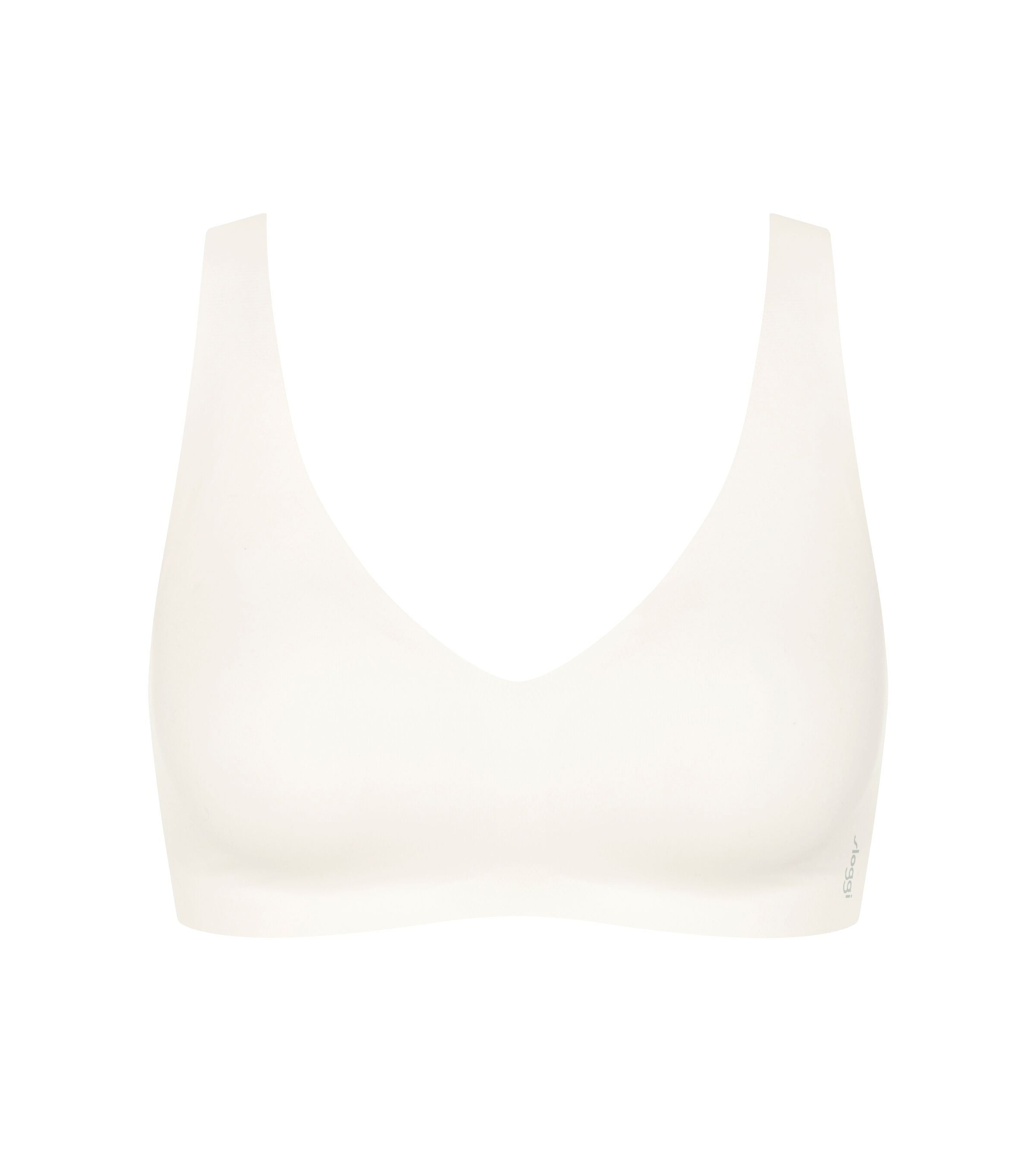 Sloggi Zero Feel Soft Bra 2.0 - White 1 Shaws Department Stores