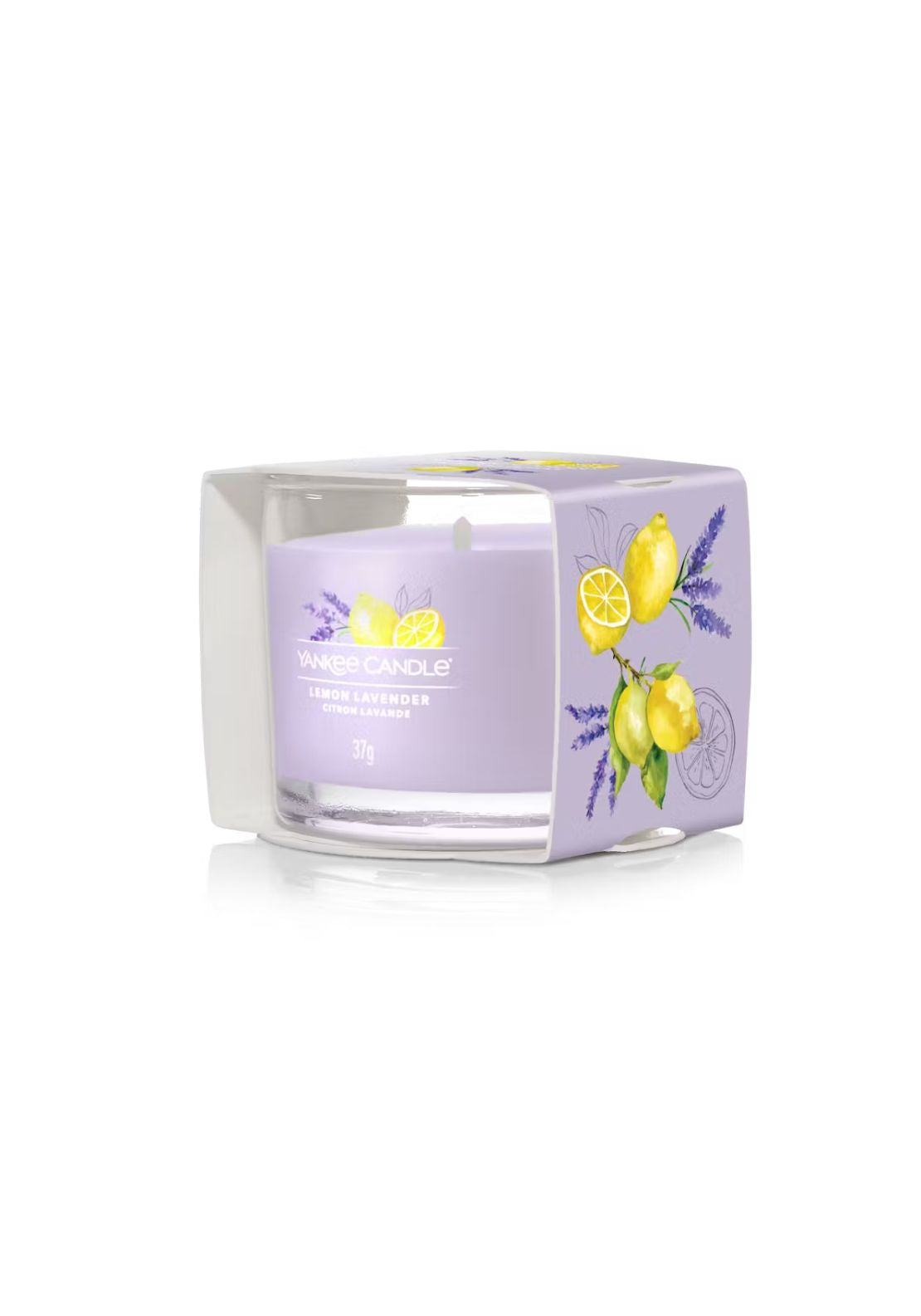 Yankee Candle Filled Votive Small Jar Candle - Lem Lavender 2 Shaws Department Stores