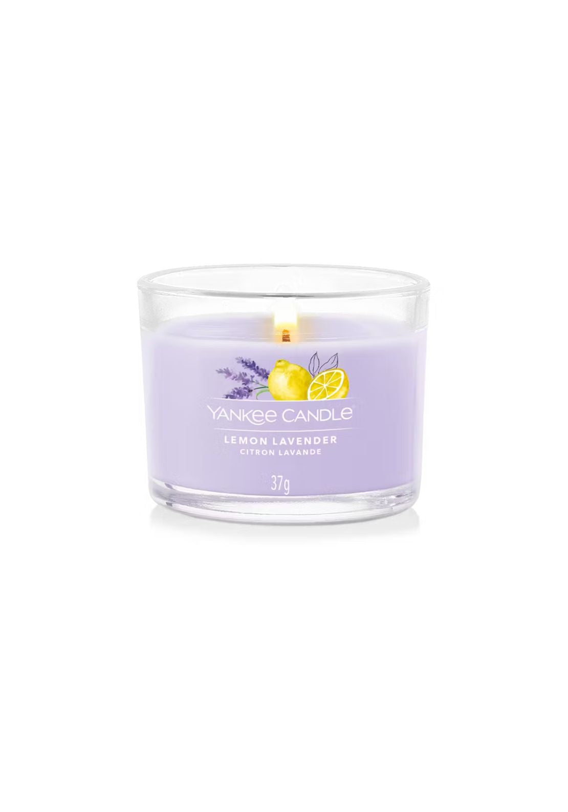 Yankee Candle Filled Votive Small Jar Candle - Lem Lavender 3 Shaws Department Stores