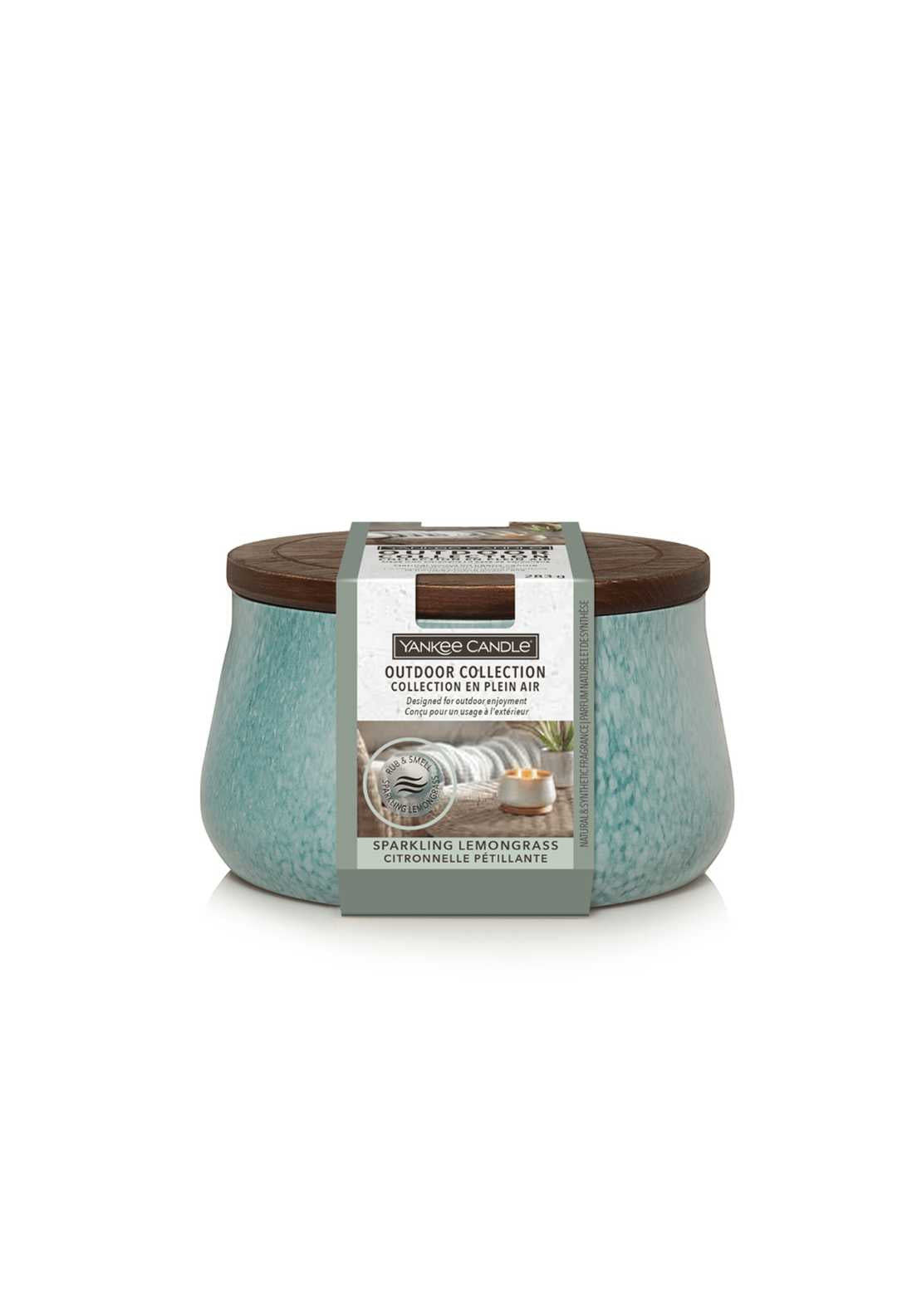 Yankee Candle Medium Jar - Sparkling Lemongrass 1 Shaws Department Stores