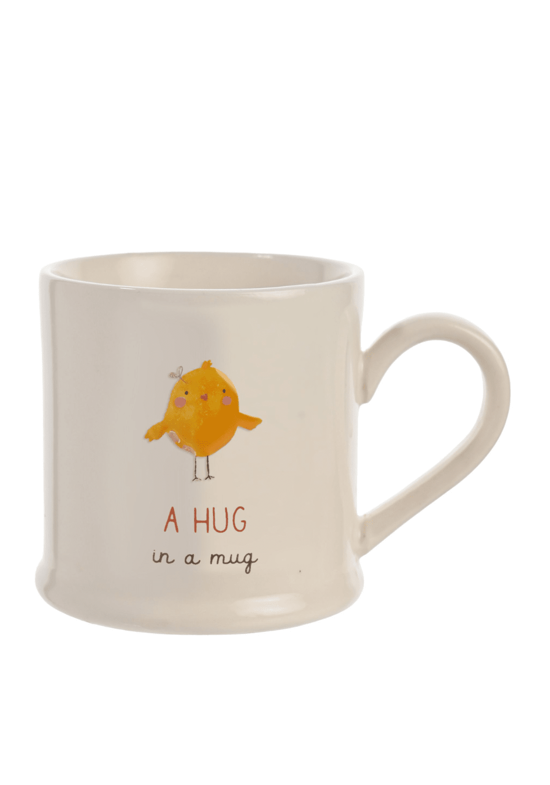 The Home Collection Love Life Embossed Mug - Hug 1 Shaws Department Stores