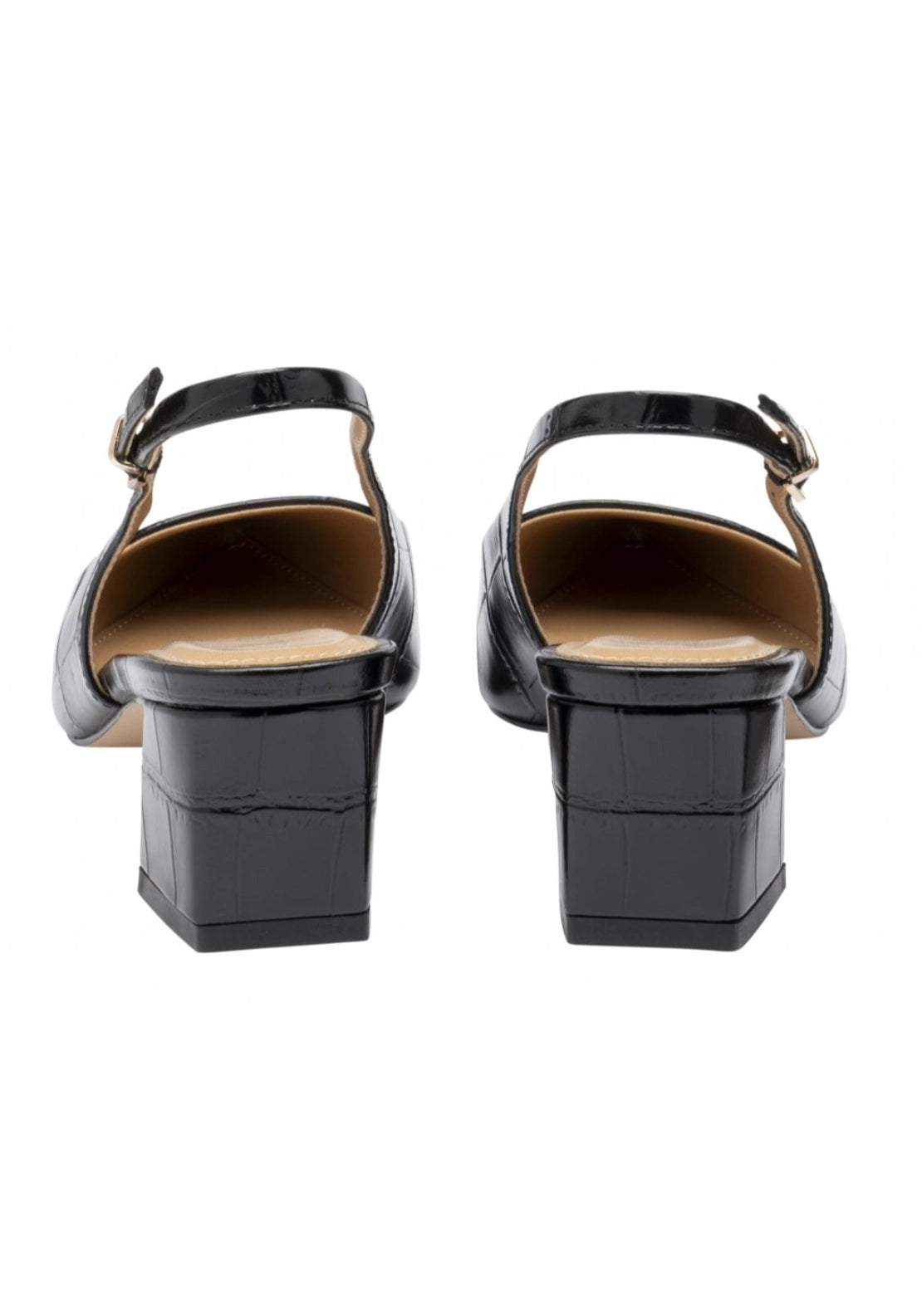 Lotus Arwen Shoe - Black Croc 3 Shaws Department Stores