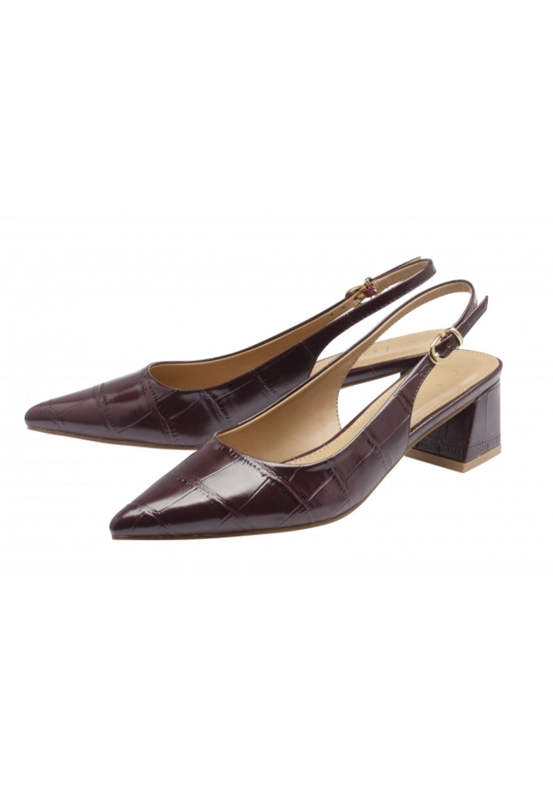 Lotus Arwen Shoe - Bordo Croc 2 Shaws Department Stores