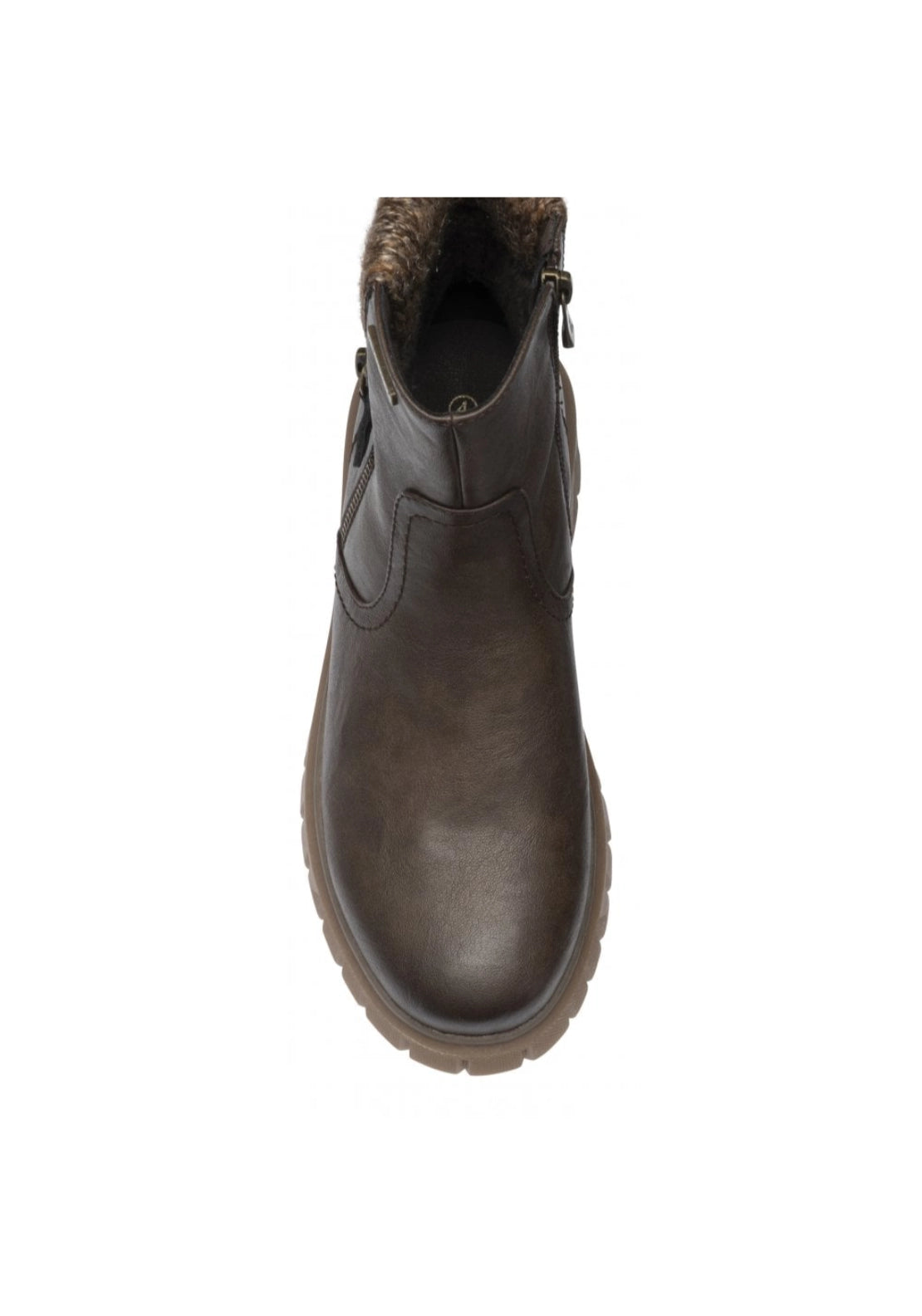 Lotus Gwen Waterproof Boot - Brown 4 Shaws Department Stores