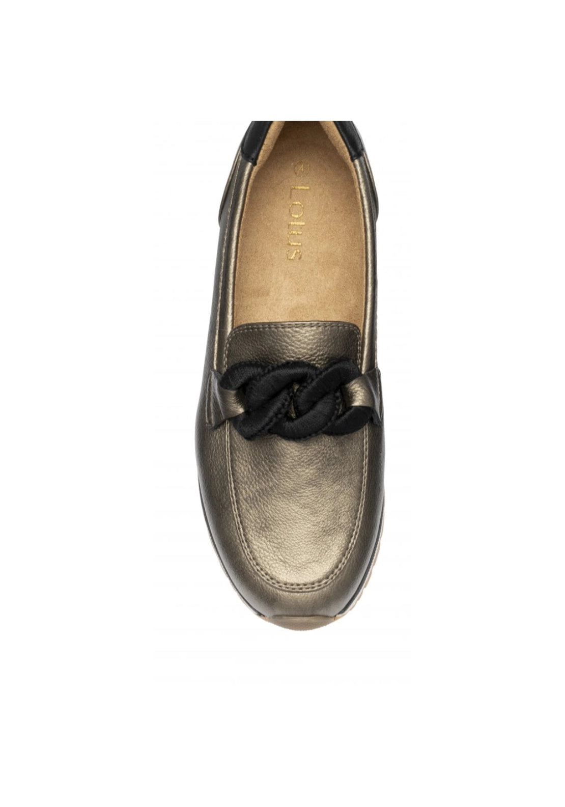 Lotus Maybelle Loafer - Bronze 4 Shaws Department Stores