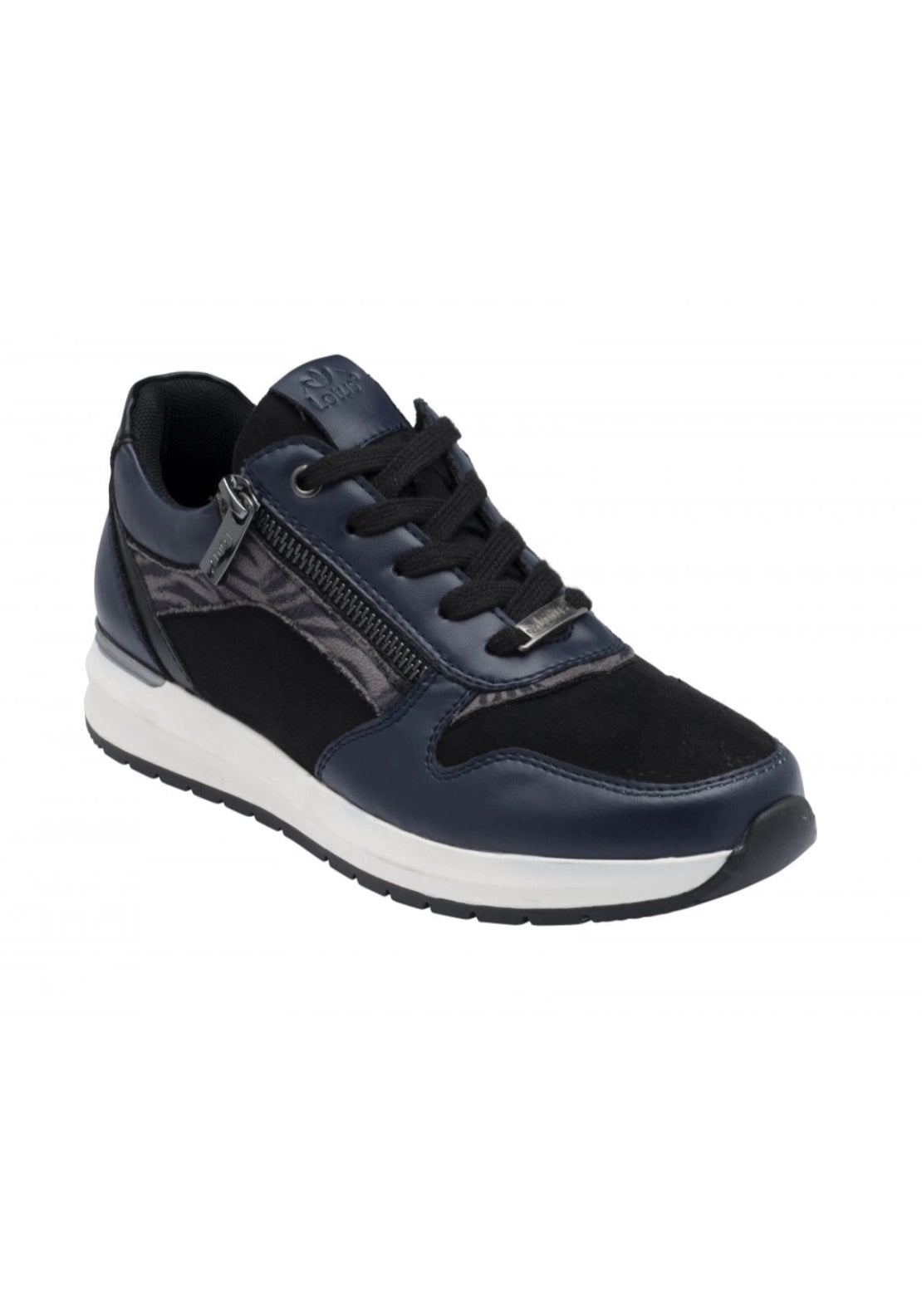 Lotus Venus Trainers - Navy / Black 1 Shaws Department Stores