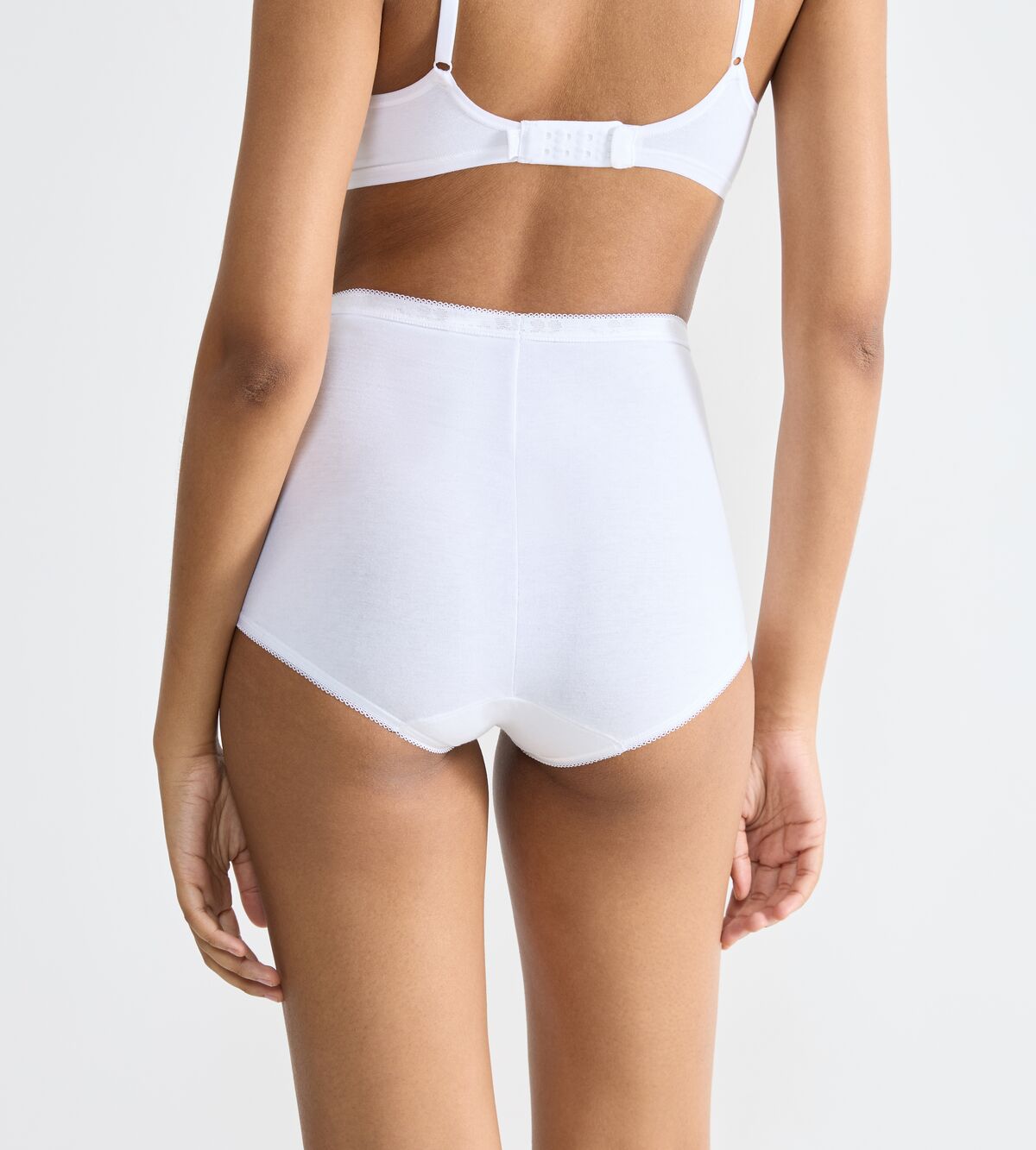 Sloggi Basic+ Maxi 3 Pack - White 3 Shaws Department Stores