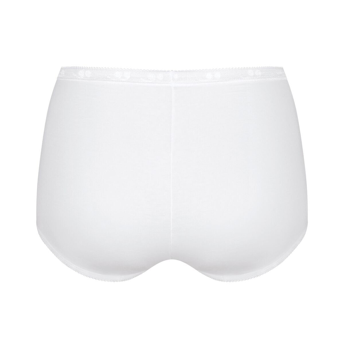 Sloggi Basic+ Maxi 3 Pack - White 6 Shaws Department Stores