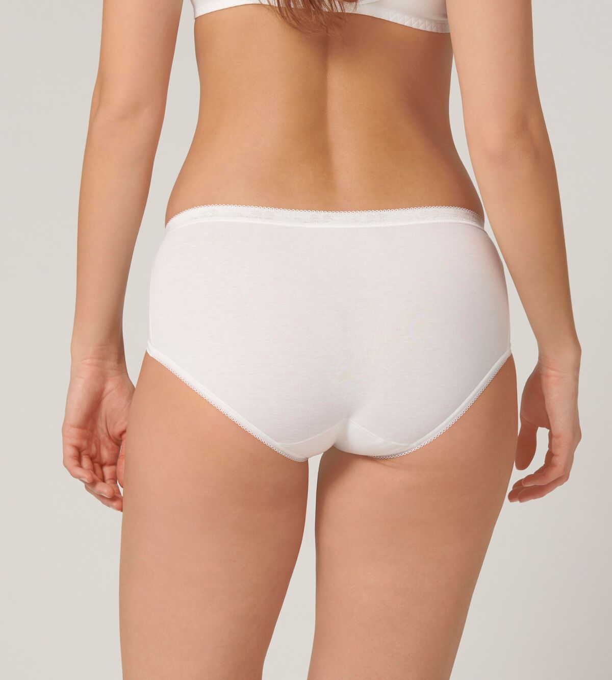 Sloggi Basic+ Midi 3 Pack - White 3 Shaws Department Stores